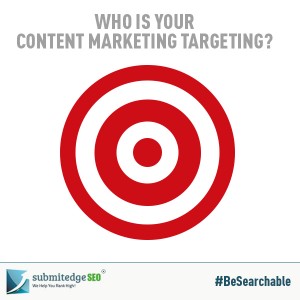 Who is your Content Marketing targeting
