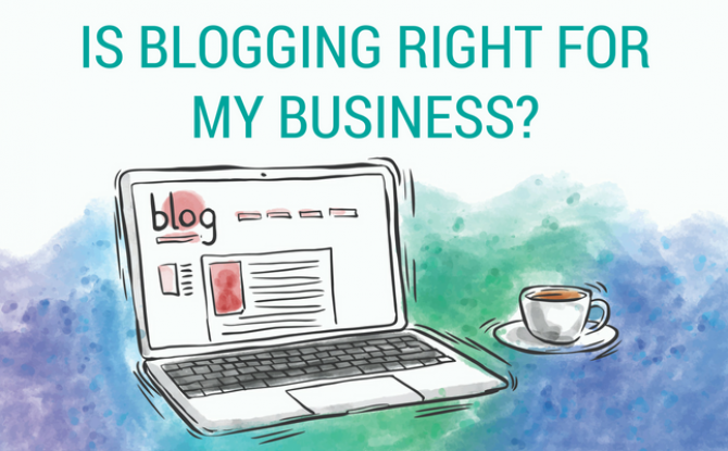 Blogging is right